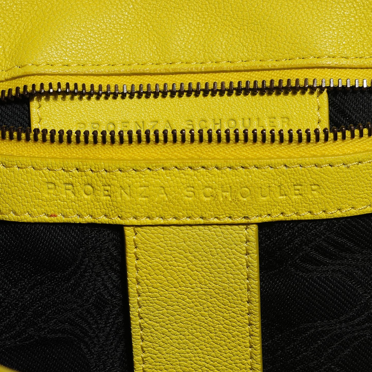 Lambskin PS1 Large Satchel Sunshine