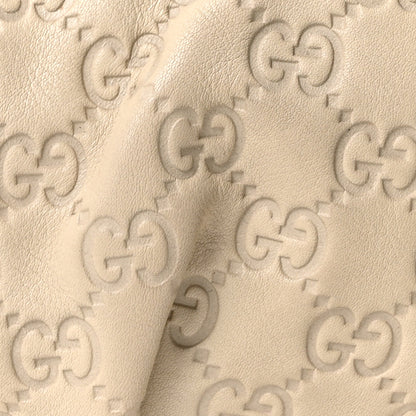 Gucci Guccissima Small D Ring Messenger Off White 8 of 10
