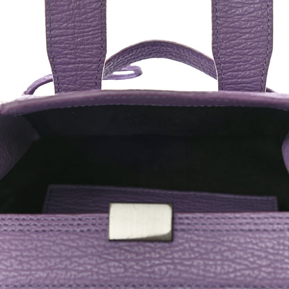 3.1 Phillip Lim Textured Calfskin Mini Pashli Satchel Violet 5 of 10