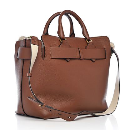 Burberry Soft Grain Calfskin Medium Belt Bag Tan 3 of 22