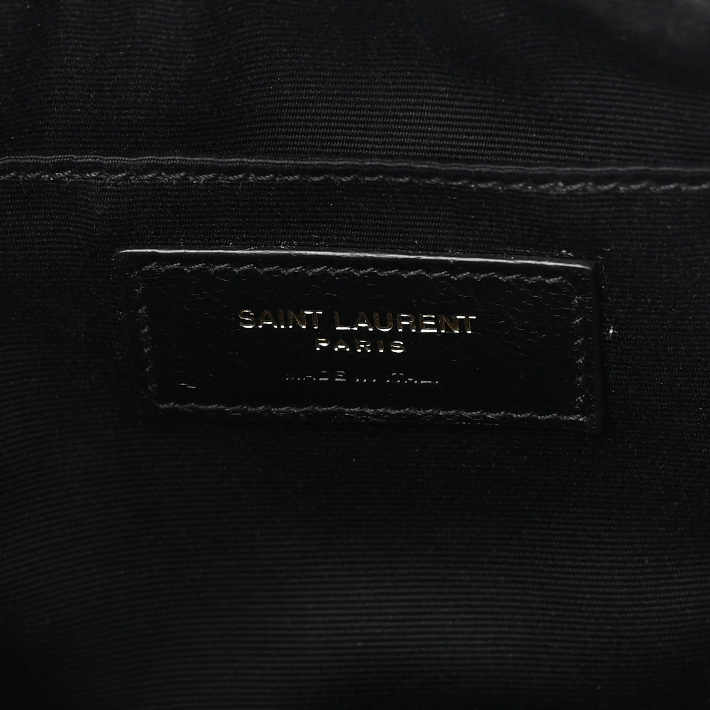 Calfskin Matelasse Monogram Lou Camera Bag Black