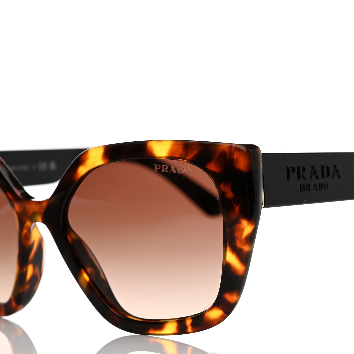 Prada Sunglasses SPR 24X Havana 7 of 8