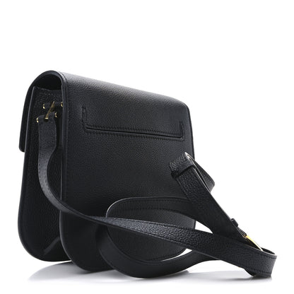 Tom Ford Grained Calfskin Mini T Clasp Tara Crossbody Bag Black 3 of 10
