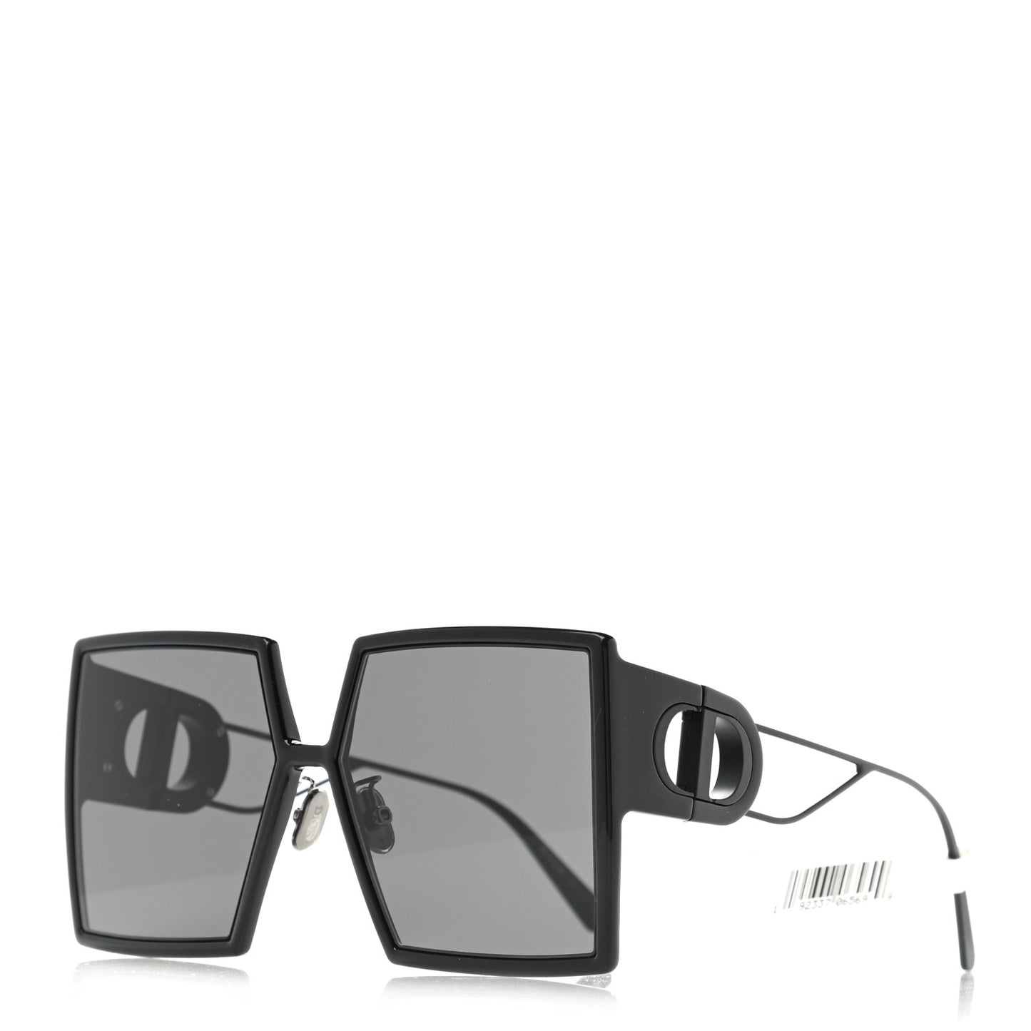 Square 30 Montaigne Sunglasses Black