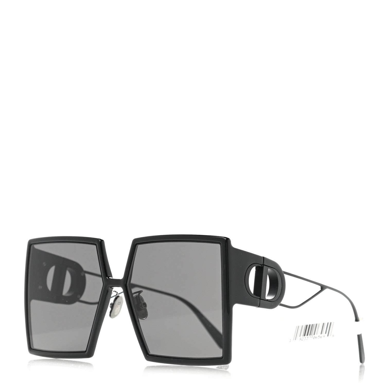 Christian Dior Square 30 Montaigne Sunglasses Black 1 of 8