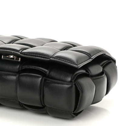 Bottega Veneta Nappa Maxi Intreccio Padded Cassette Crossbody Bag Black 6 of 6