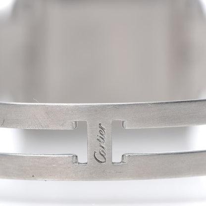 Cartier Stainless Steel 18K Yellow Gold 28mm Tank Francaise Automatic Watch 7 of 8