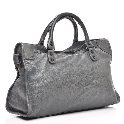 Balenciaga Agneau Classic Hardware City Anthracite 4 of 8