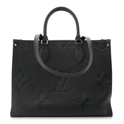 Louis Vuitton Empreinte Monogram Giant Onthego MM Black 1 of 8