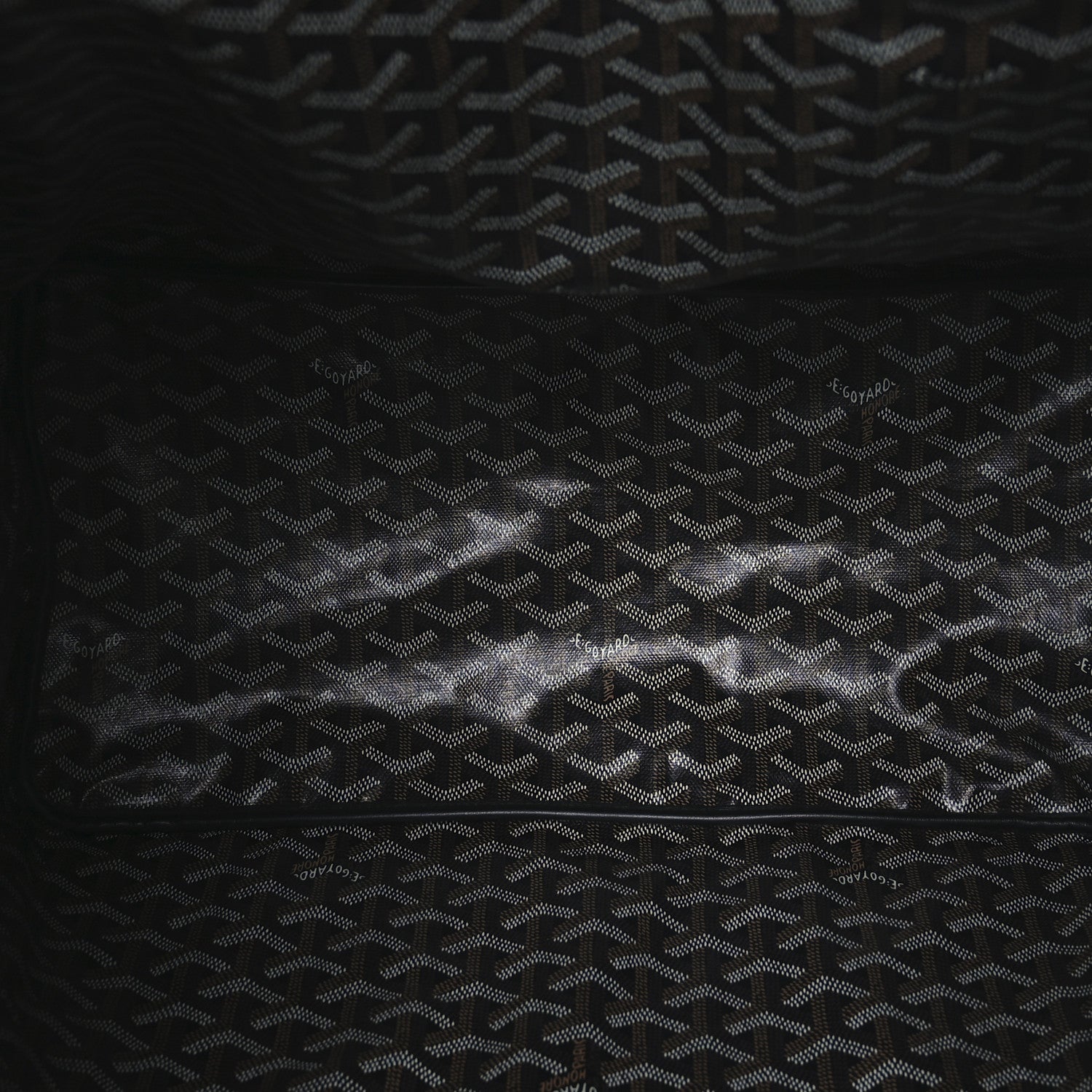 Goyard Goyardine Reversible Anjou GM Black 10 of 18