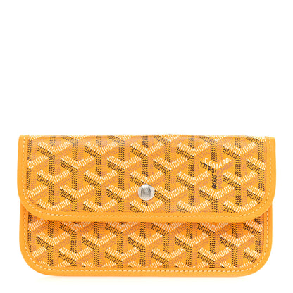 Goyard Goyardine Pouch Yellow 1 of 9