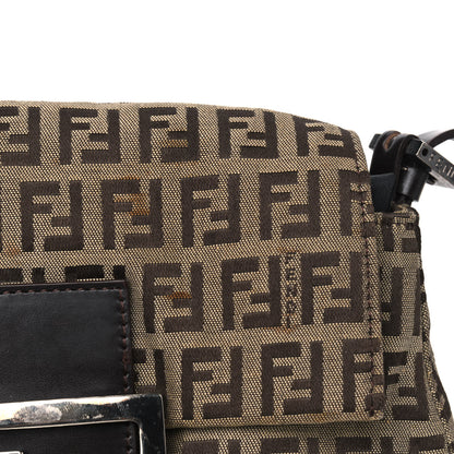Fendi Zucchino Mini Mama Baguette Tobacco 12 of 18