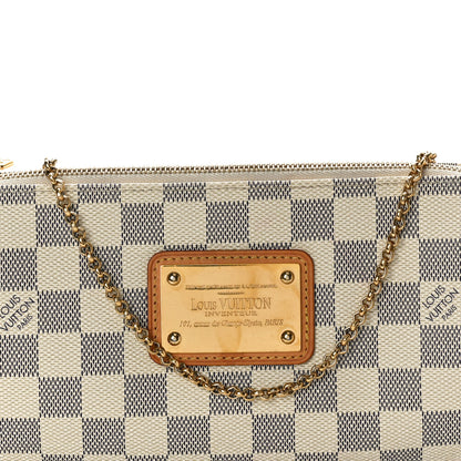 Louis Vuitton Damier Azur Eva Clutch 8 of 10