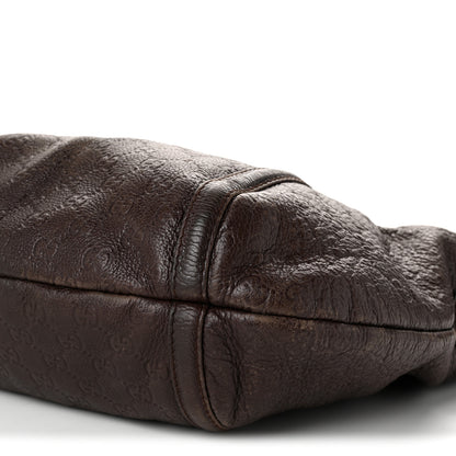 Gucci Guccissima Medium Techno Horsebit Hobo Brown 10 of 10