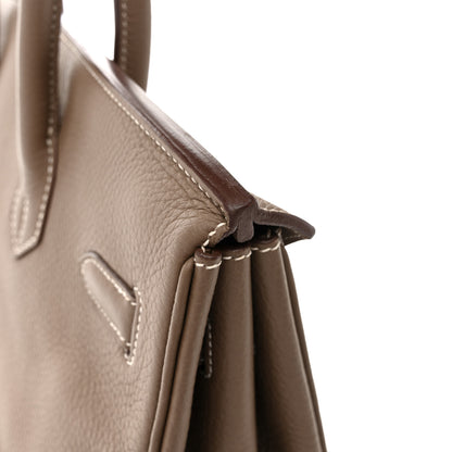 Hermes Togo BIRKIN 35 Etoupe 14 of 15