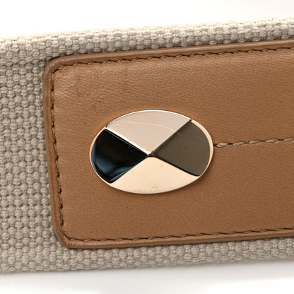 Christian Dior Canvas Lambskin Cannage Shoulder Strap Beige 6 of 6