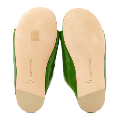 Bottega Veneta Latex Flat Slipper 36 Green 5 of 7