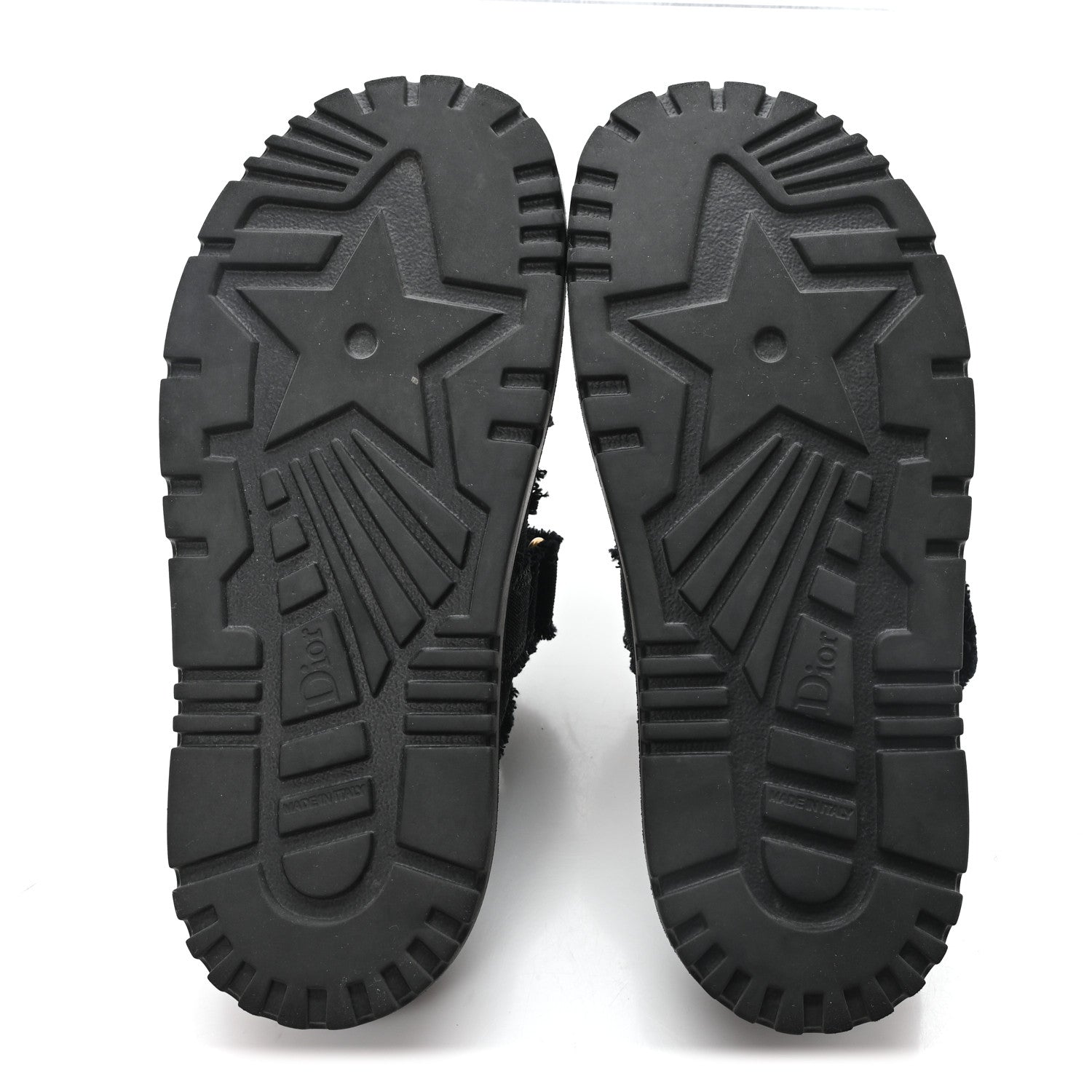 Christian Dior Woven Raffia Jute Dioract 10mm Sandals 38.5 Black 6 of 10