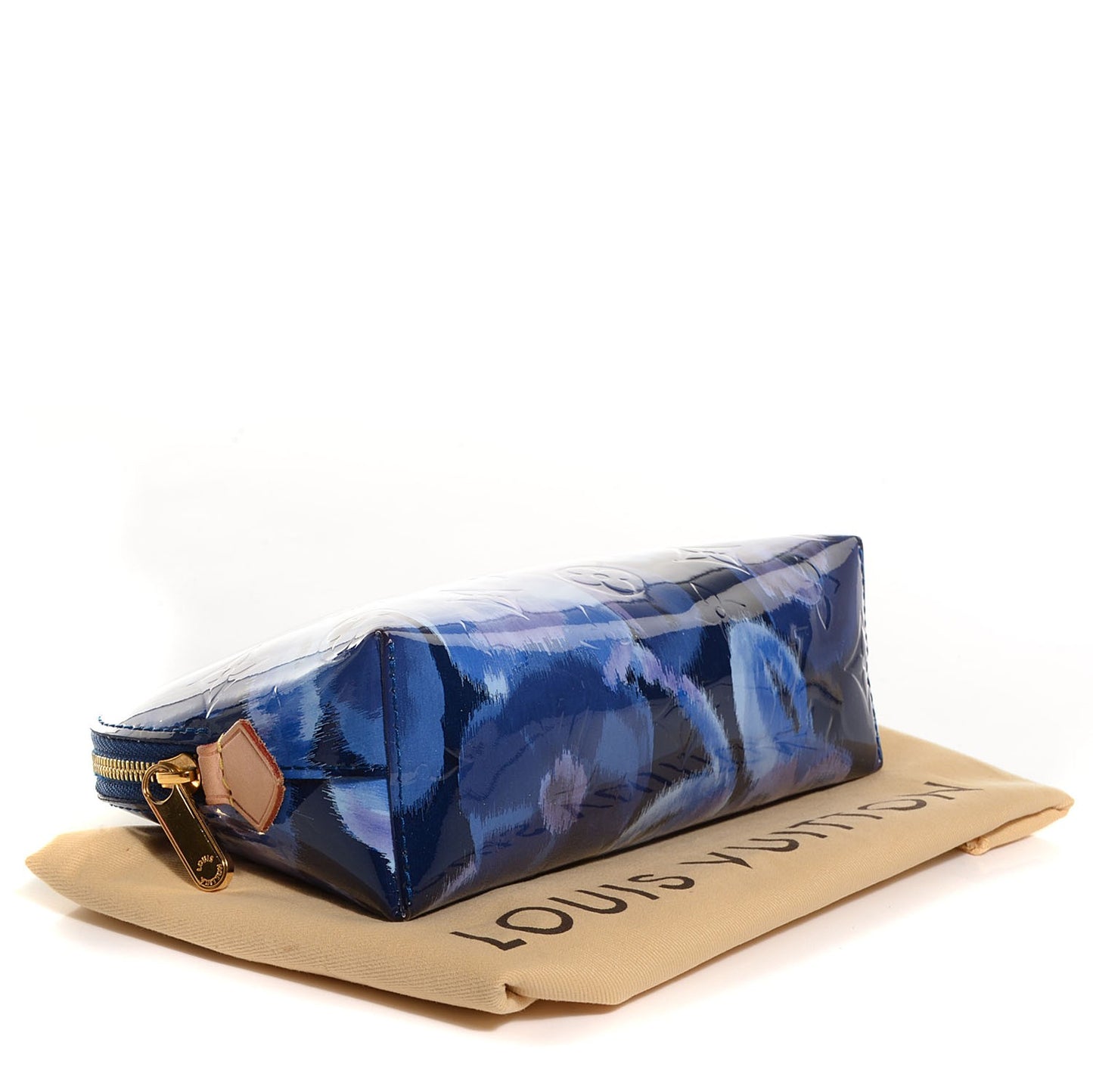 Vernis Ikat Cosmetic Pouch Grand Blue