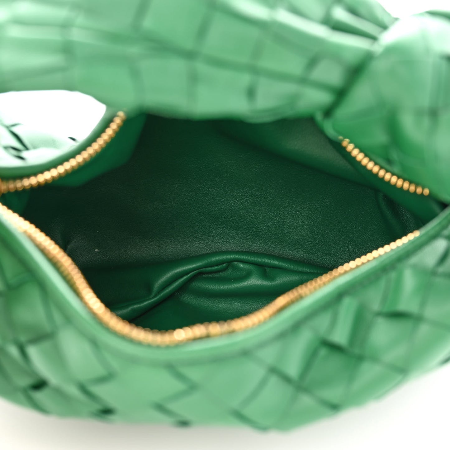 Nappa Intrecciato Mini Jodie Racing Green