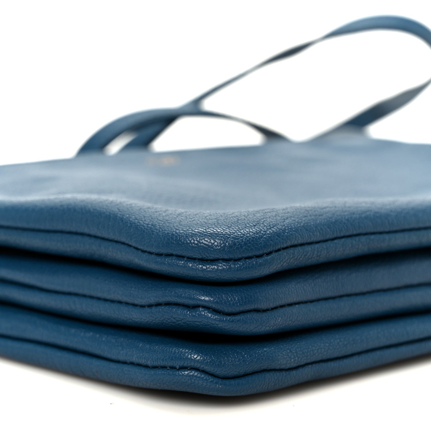 Celine Goatskin Small Trio Crossbody Bag Blue 1837507 – FASHIONPHILE