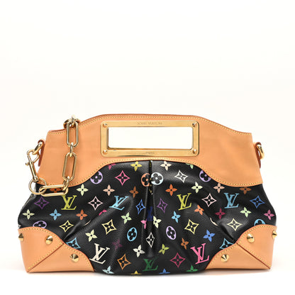 Louis Vuitton Monogram Multicolor Judy MM Black 1 of 9