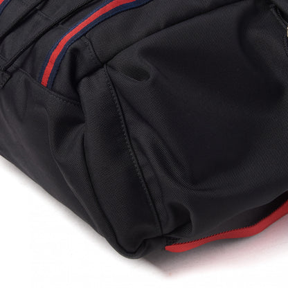 Gucci Techno Canvas Web Double Buckle Backpack Black 5 of 9