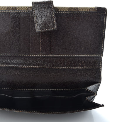 Gucci Crystal Monogram Continental Charmy Wallet Brown 5 of 10