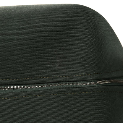 Hermes Canvas Large Bride-A-Brac Pouch Vert Foret 8 of 9