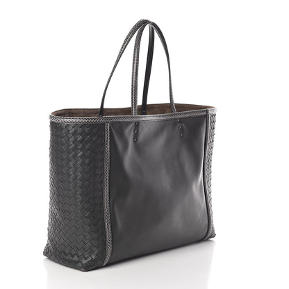 Bottega Veneta Nappa Ayers Intrecciato Tote Grey 3 of 9