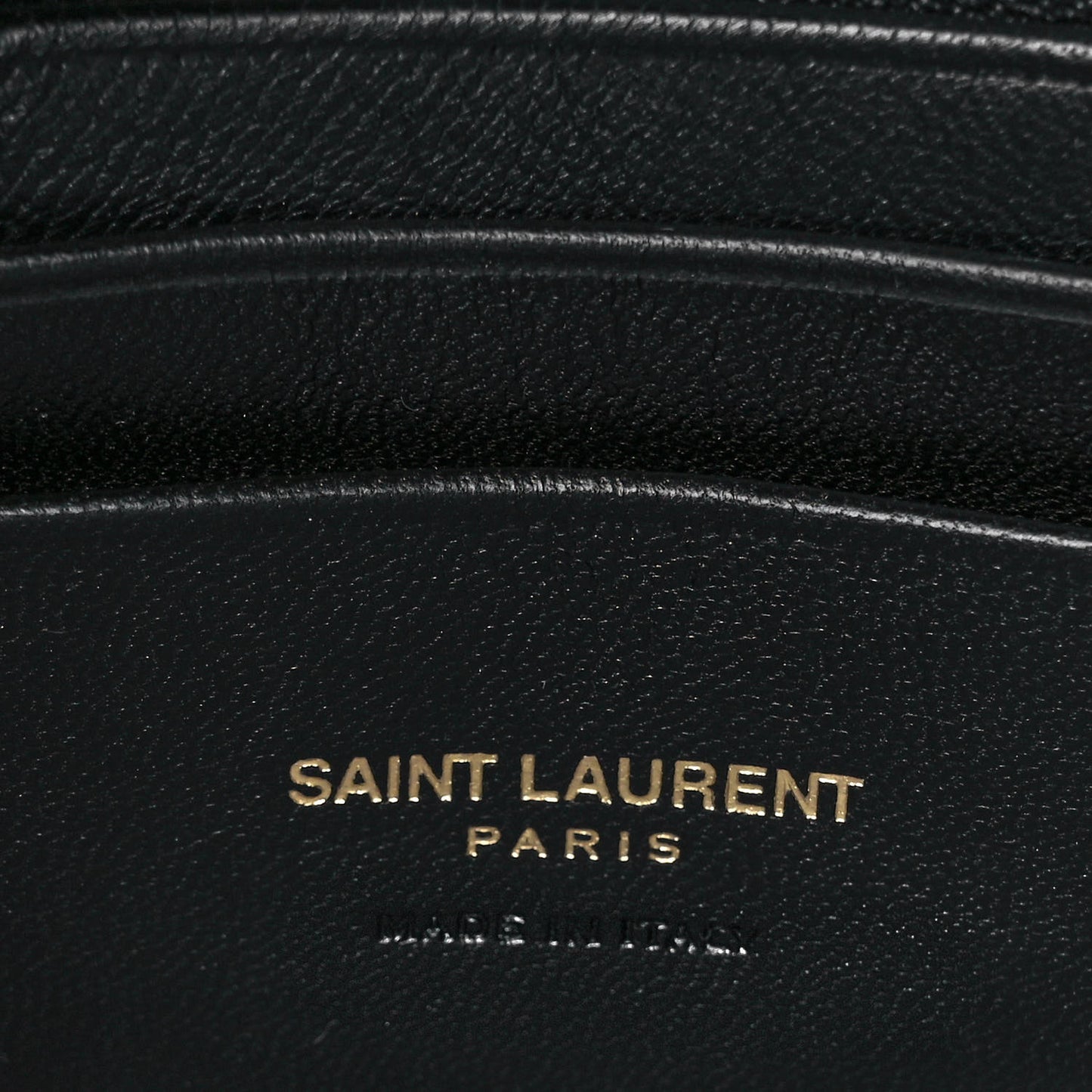 Grain De Poudre Matelasse Monogram Mini Lou Camera Bag Black