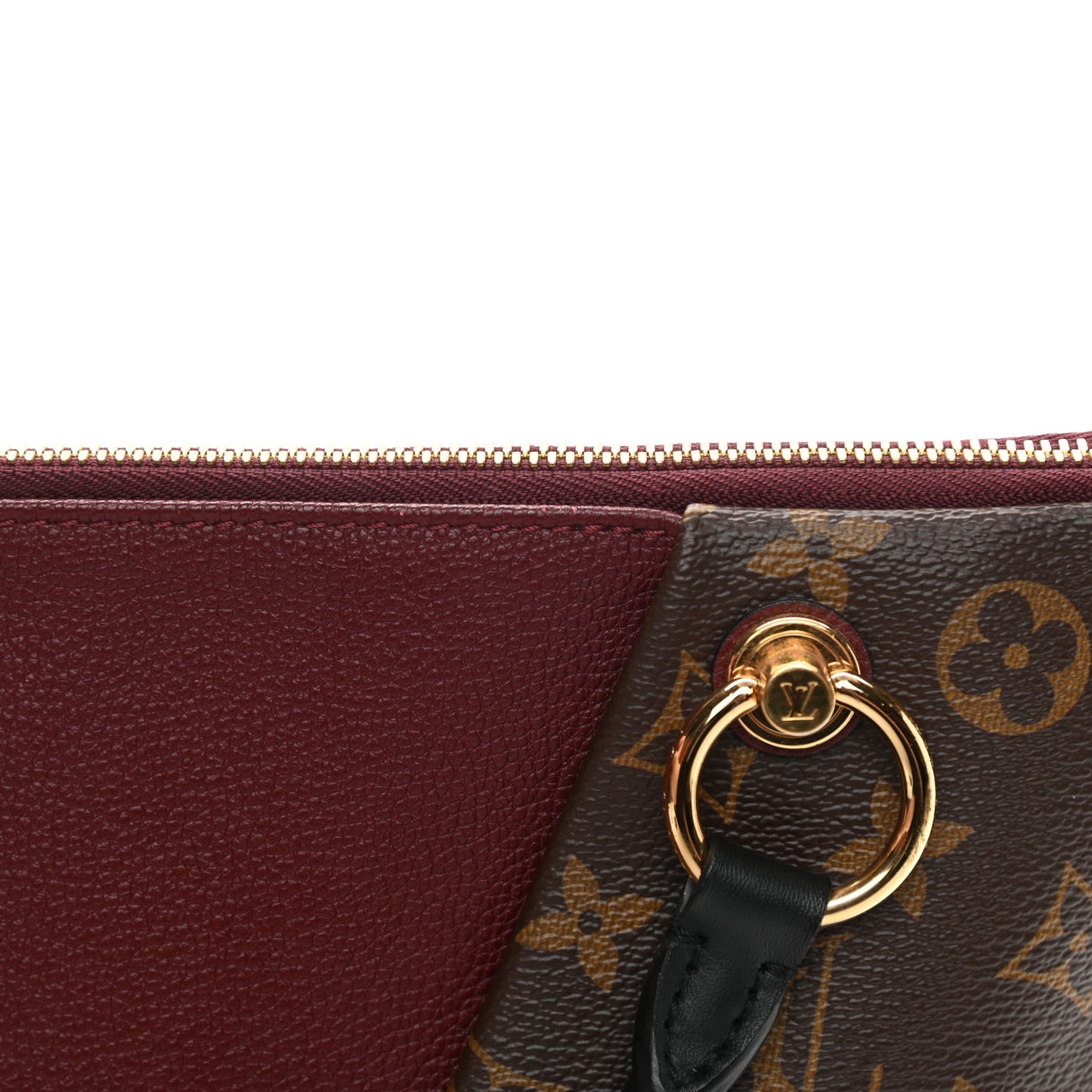 Monogram V Tote MM Bordeaux