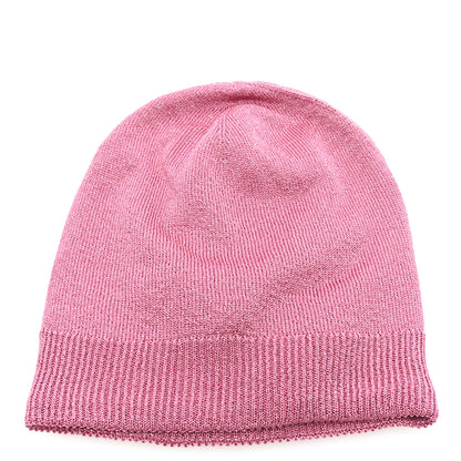 Gucci Lame Jacquard Monlux Beanie Hat L Roseate Yellow 3 of 5