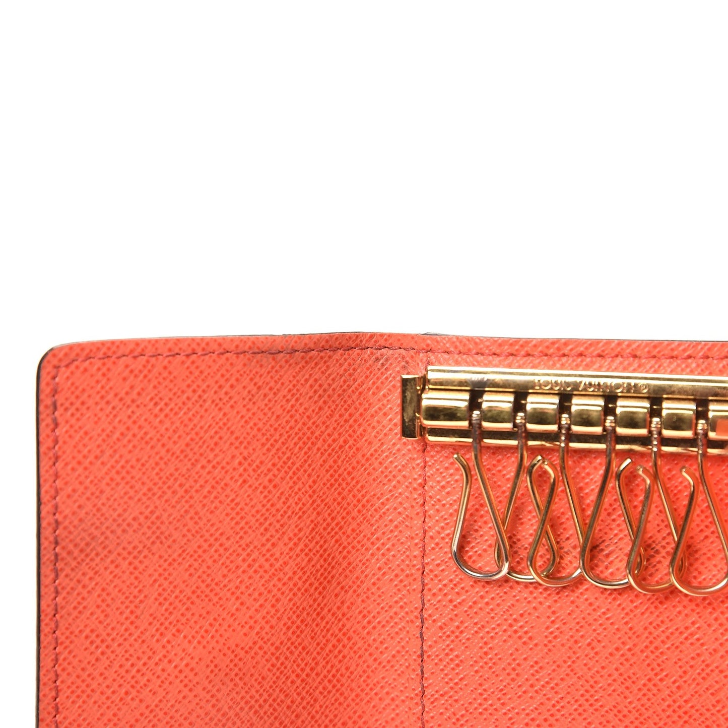 Monogram 6 Key Multicles Holder Poppy