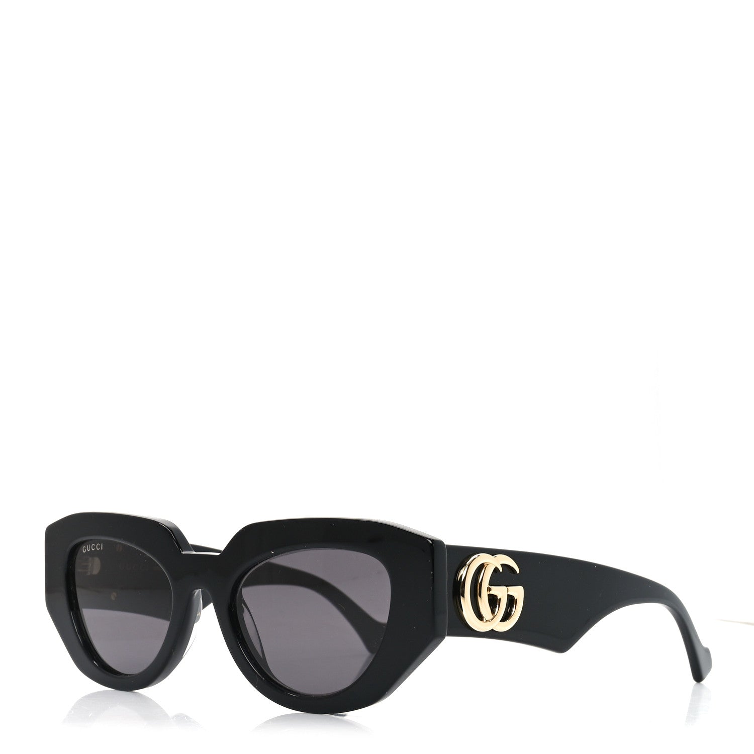 Gucci Acetate Cat Eye Sunglasses GG1421S Black 1 of 7