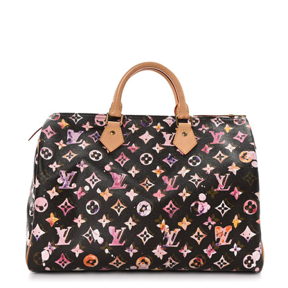 Louis Vuitton Watercolor Aquarelle Speedy 35 Brown 1 of 11
