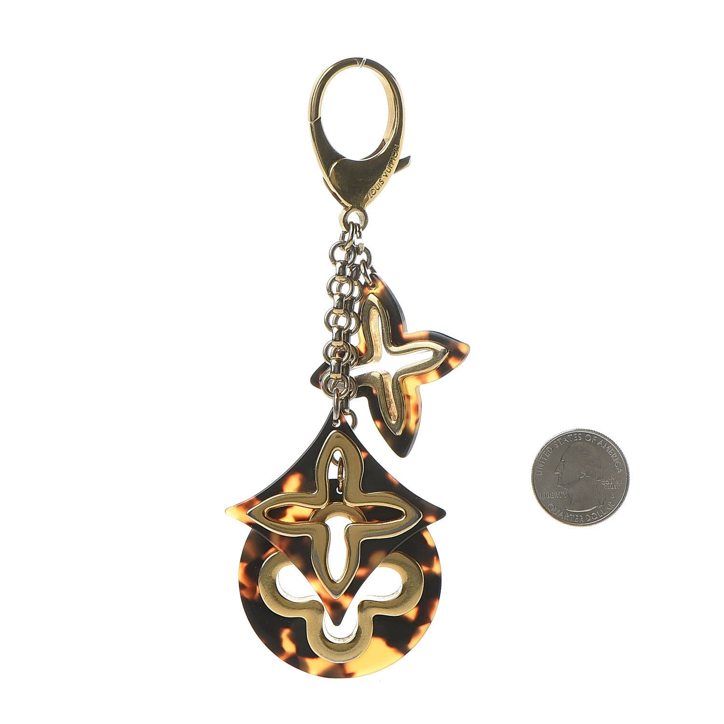 Insolence Bag Charm Ecaille