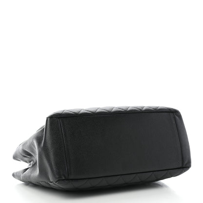 Chanel Caviar Quilted Grand Shopping Tote GST Black 4 of 9