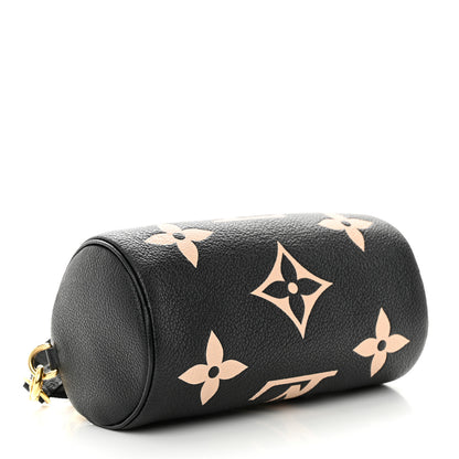 Louis Vuitton Empreinte Monogram Giant Papillon BB Black Beige 4 of 9