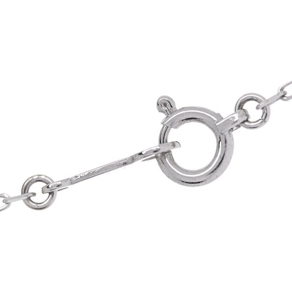 Mikimoto 18K White Gold 6.5mm Akoya Pearl Station Bracelet 4 of 5