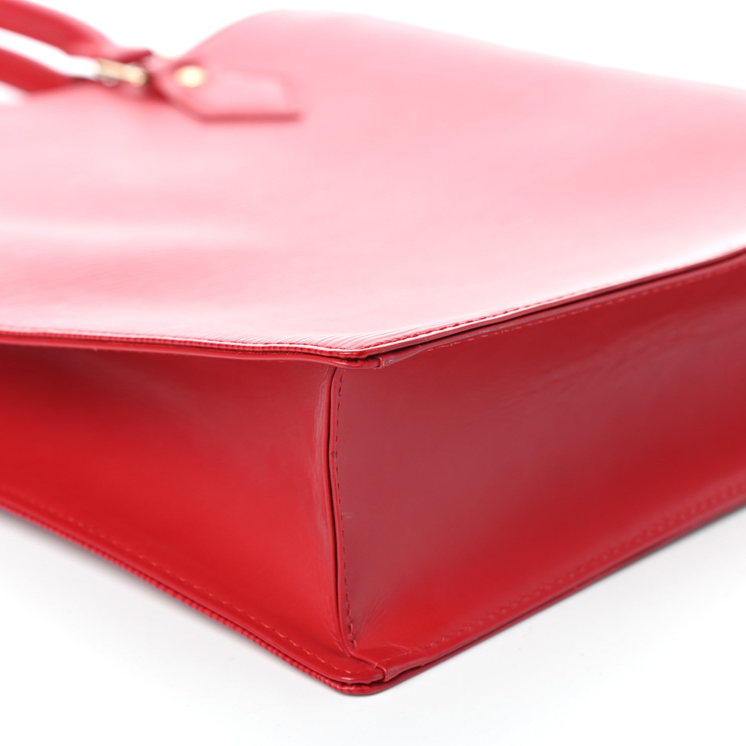 Louis Vuitton Epi Sac Plat PM Castillan Red 8 of 9