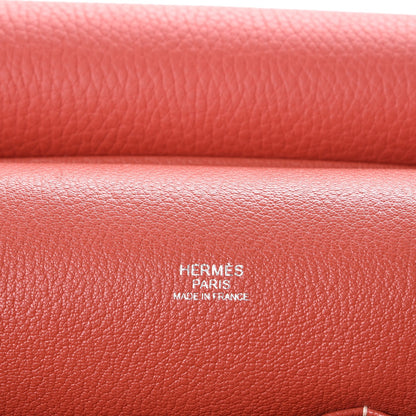 Hermes Taurillon Clemence Jypsiere 31 Sanguine Bougainvillea 6 of 9
