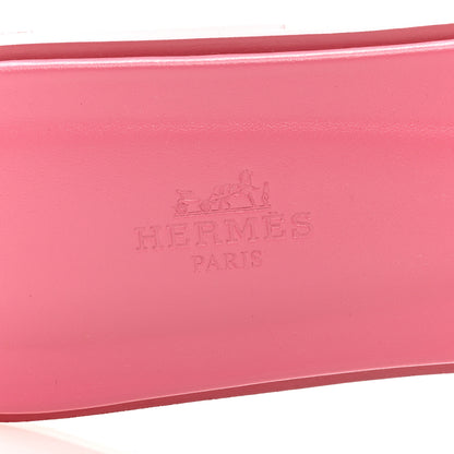 Hermes Box Calfskin Oran Sandals 41 Rose Petale 7 of 8