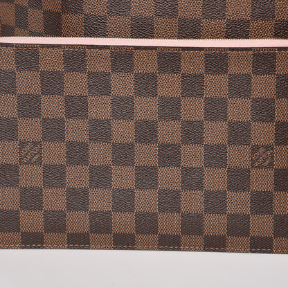 Louis Vuitton Damier Ebene Neo Neverfull MM Rose Ballerine 11 of 15