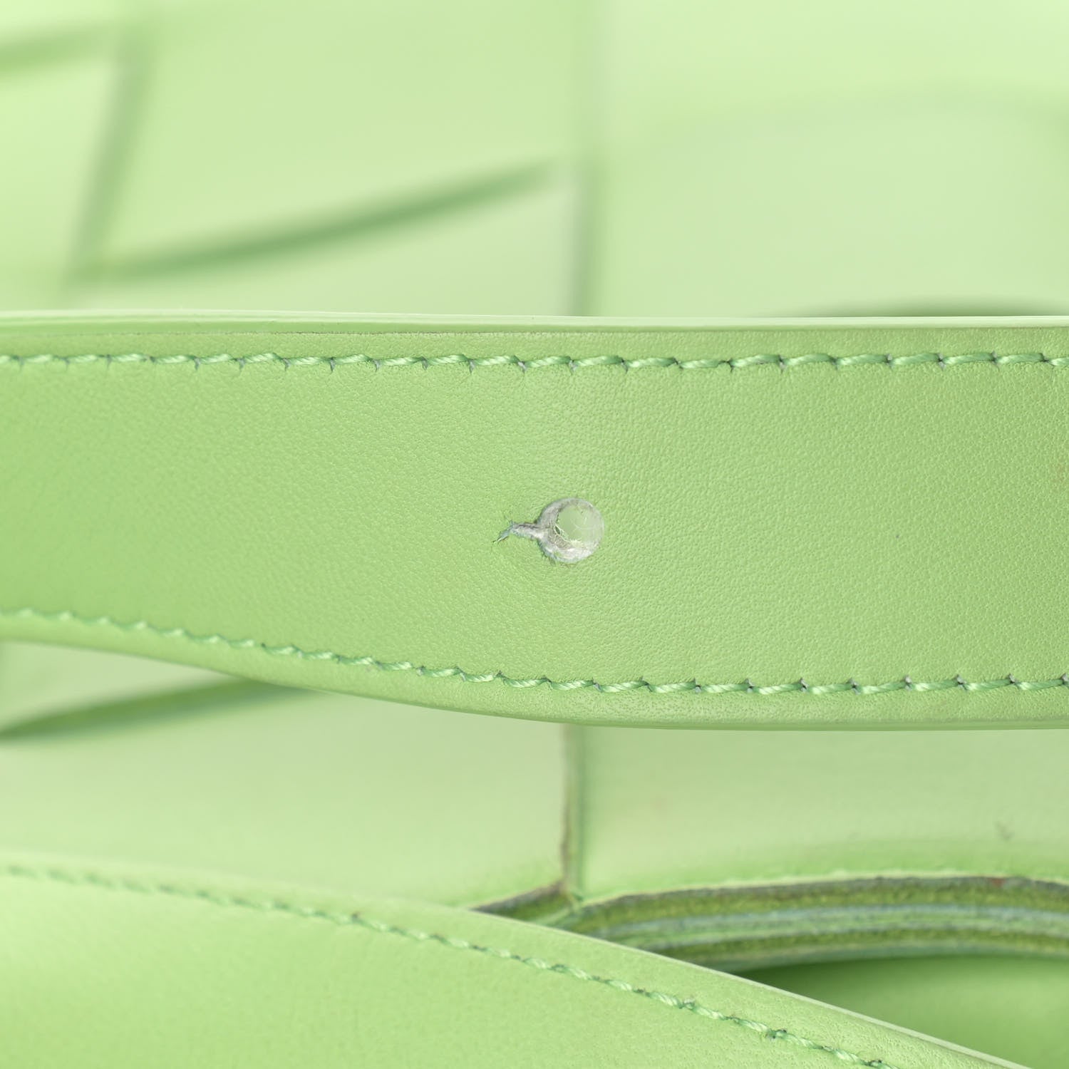 Bottega Veneta Nappa Maxi Intreccio Cassette Bag Pistachio 11 of 16
