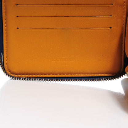 Louis Vuitton Denim Zip Compact Wallet Blue 5 of 7