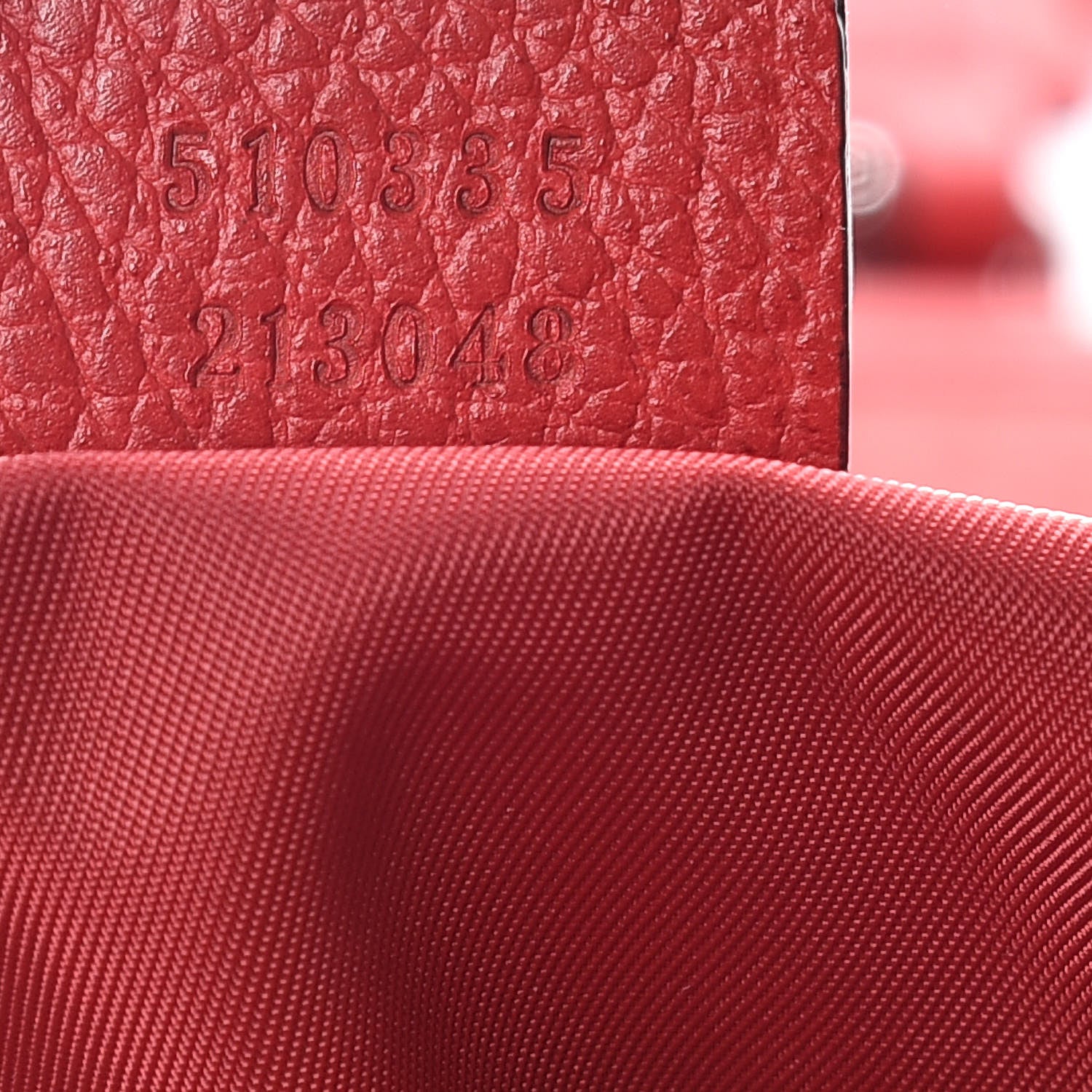 Gucci Nylon Monogram Double Buckle Flap Messenger Bag Vibrant Red 7 of 10
