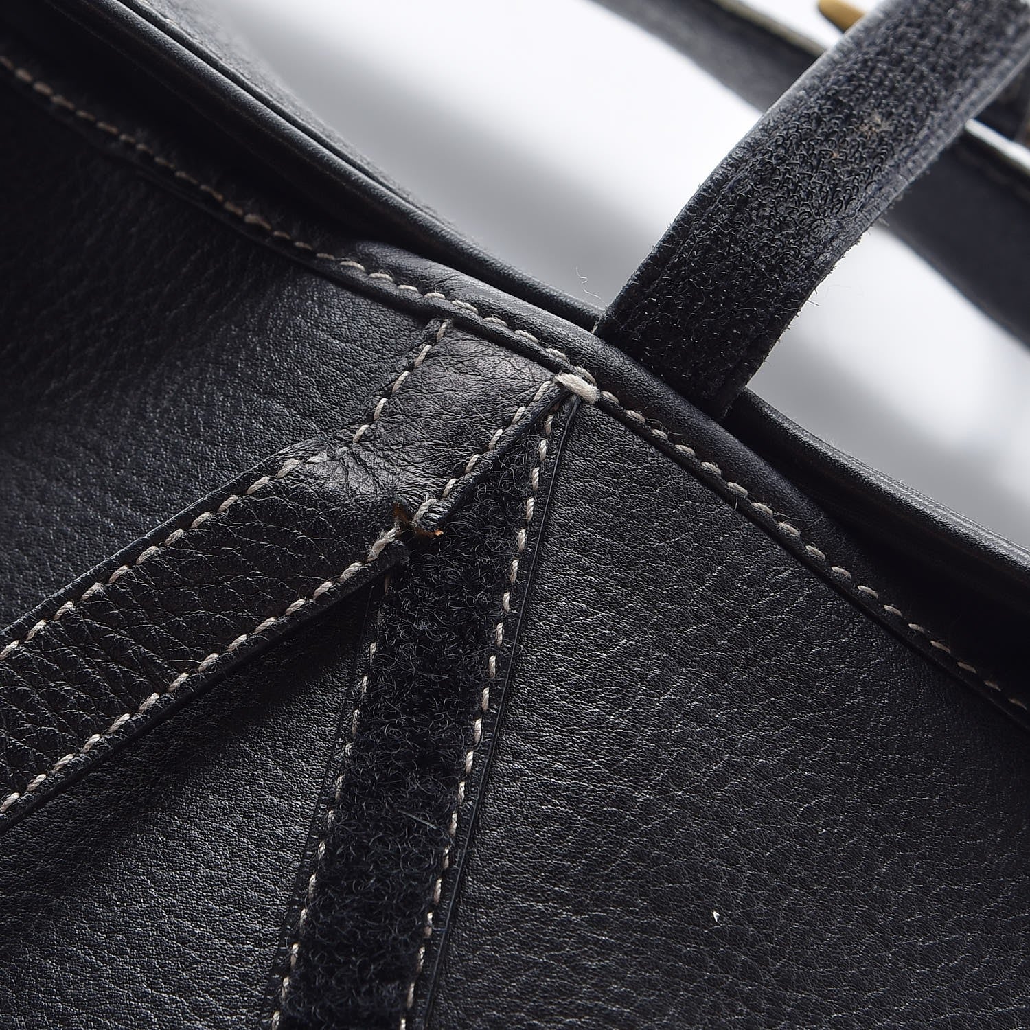 Christian Dior Calfskin Double Saddle Bag Black 8 of 11
