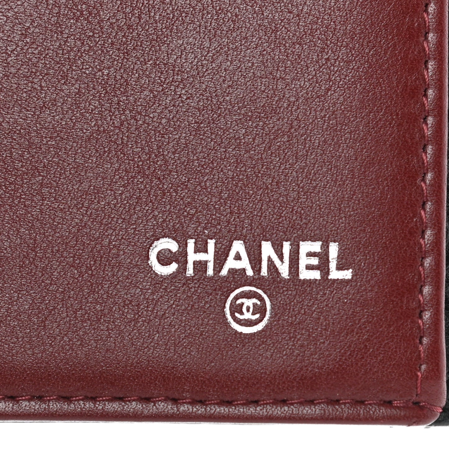Caviar Quilted CC Long Double Wallet Black