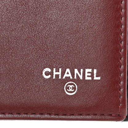 Chanel Caviar Quilted CC Long Double Wallet Black 6 of 7